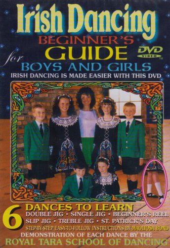 "DVD cover featuring children in traditional Irish dance costumes."