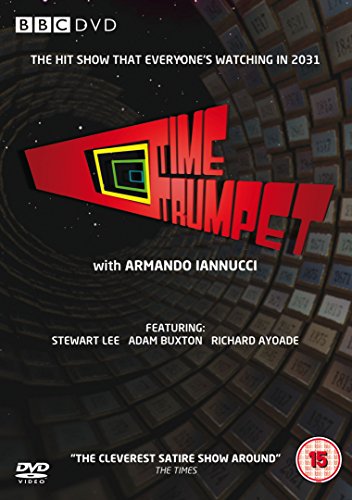"Time Trumpet DVD cover featuring a red trumpet logo on a black background."