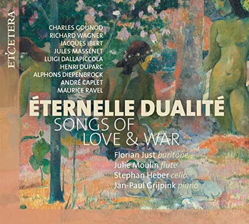 CD cover for “Eternelle Dualite” featuring painted figures and text.