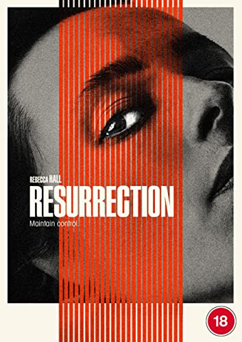 DVD cover art showing a close-up of a woman's face with red vertical lines.