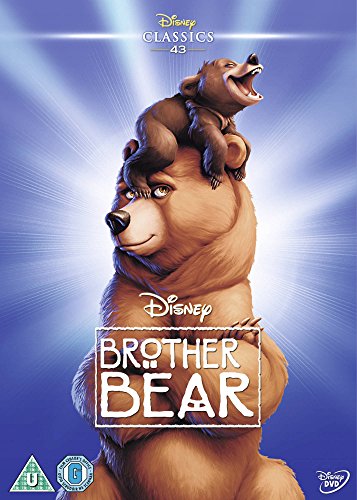 DVD cover for Disneyās āBrother Bearā featuring two cartoon bears.