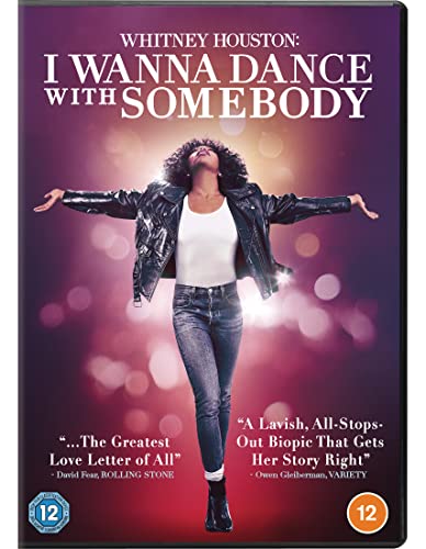DVD cover for “I Wanna Dance With Somebody” featuring Whitney Houston.