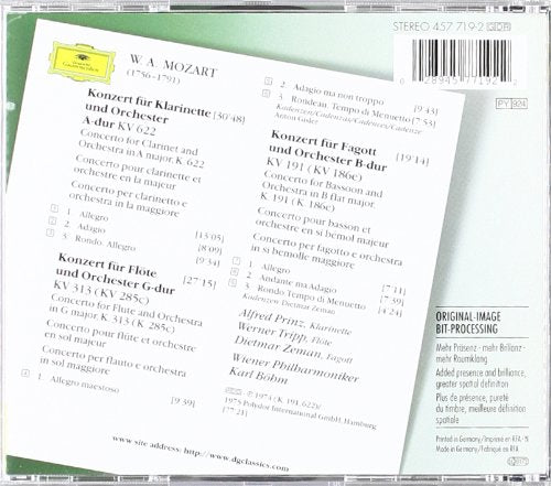 CD cover featuring a group of musicians, likely the Wiener Philharmoniker, with a formal background.