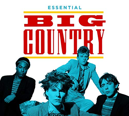 "Album cover with four men and 'Big Country' in red text."