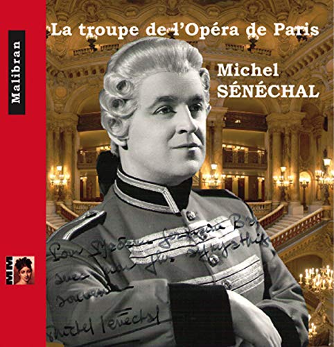 A CD cover featuring a black-and-white photo of Michel Sénéchal in a uniform.
