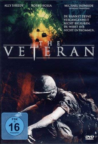 DVD cover for "The Veteran" featuring a soldier in a jungle setting.