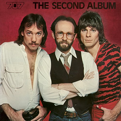 Album cover for 707’s “The Second Album” featuring three men.