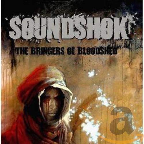 CD cover: hooded figure with blood-streaked face, dark and gritty aesthetic.