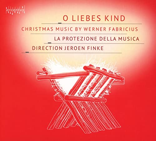 CD cover for Christmas music by Werner Fabricius, featuring a manger.
