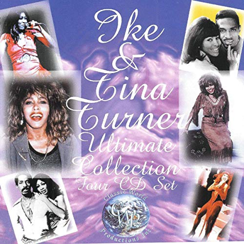 Ike & Tina Turner “Ultimate Collection” 4CD set cover art.
