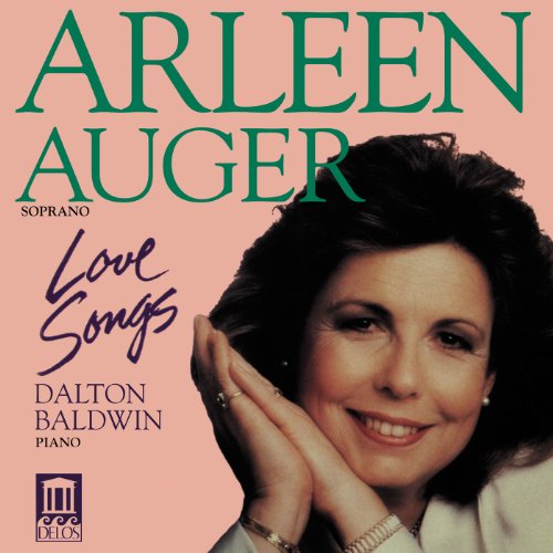 CD cover featuring soprano Arleen Auger’s portrait with text and logos.