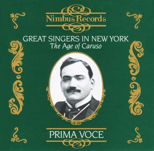 CD cover featuring a black and white portrait of Enrico Caruso.