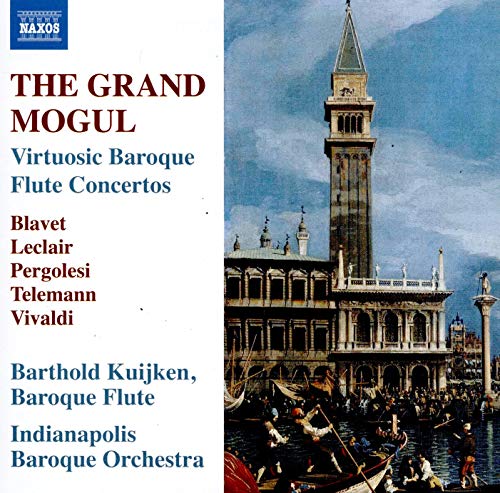 CD cover with a Venetian canal scene and text listing composers.