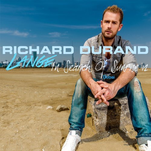 CD cover featuring Richard Durand with Lange, beach background, and text.