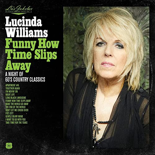 Lucinda Williams album cover featuring a portrait of the artist.