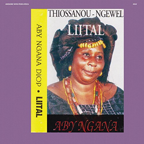 CD cover for Aby Ngana Diop’s “Liital” featuring a portrait of a woman.