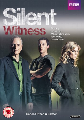 DVD cover for "Silent Witness" featuring three main characters and a BBC logo.