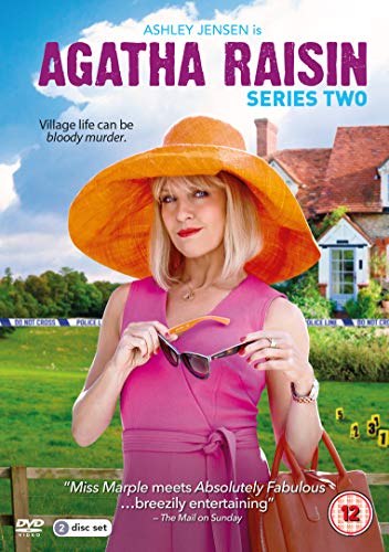 The image depicts a DVD cover featuring a blonde woman in a pink dress and large orange hat.
