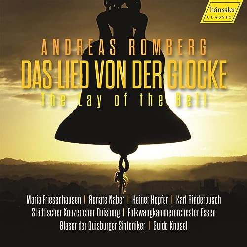 CD cover for "Das Lied Von Der Glocke" featuring a silhouetted bell.