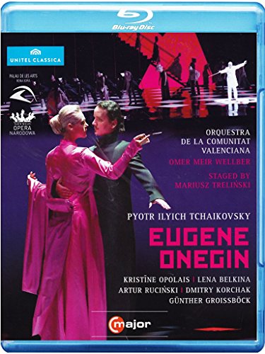 Blue bluray case with a couple dancing on the cover.