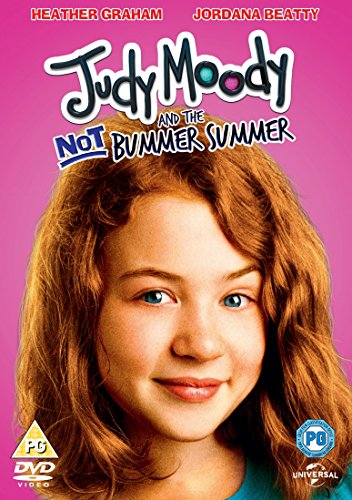 DVD cover featuring a young girl with curly red hair, “Judy Moody”.