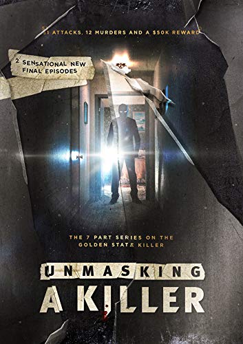DVD cover with a man in a dark hallway and torn paper effect.