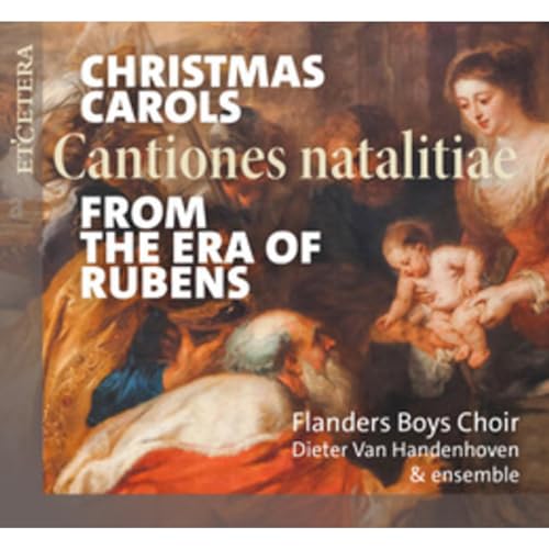 CD cover with painting of a Nativity scene and text details.