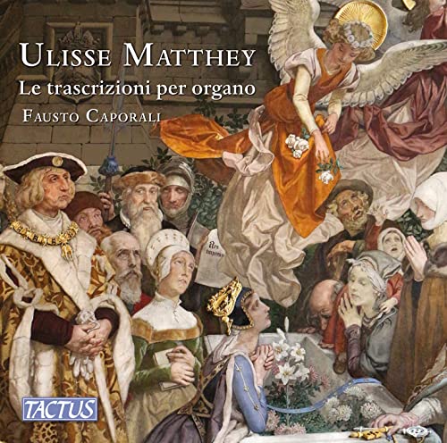 CD cover depicting a Renaissance painting of an angel and people.