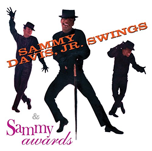 Album cover featuring three images of Sammy Davis Jr. dancing in black attire.