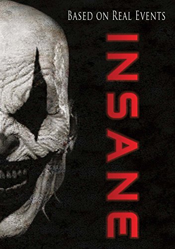 DVD cover for "Insane" featuring a distressed face and red title.