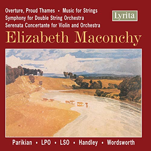 CD cover for Elizabeth Maconchy classical music, featuring a landscape painting.