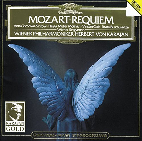 Anna Tomowa-Sintow Helga Müller-Molinari Vinson Cole Paata Burchuladze Wiener Singverein Wiener Philharmoniker Herbert Karajan - Mozart: Requiem [CD]