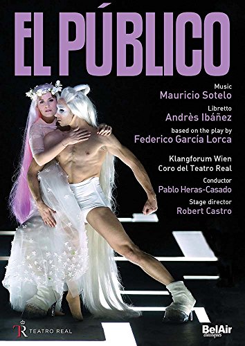 DVD cover for "Sotelo: el Publico" featuring a man and woman in a dramatic pose.