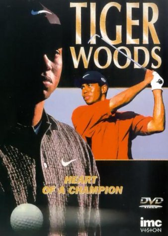 DVD cover featuring Tiger Woods with a golf ball and club, wearing Nike.