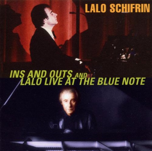 Lalo Schifrin CD cover featuring the pianist at a piano.