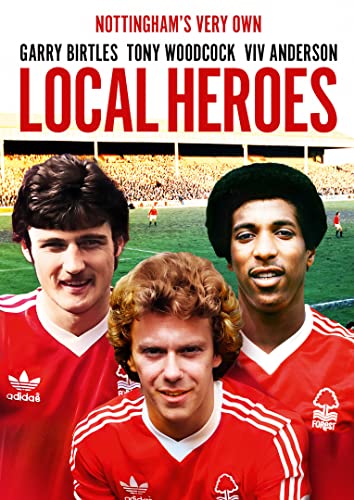 DVD cover for "Local Heroes" featuring three soccer players.
