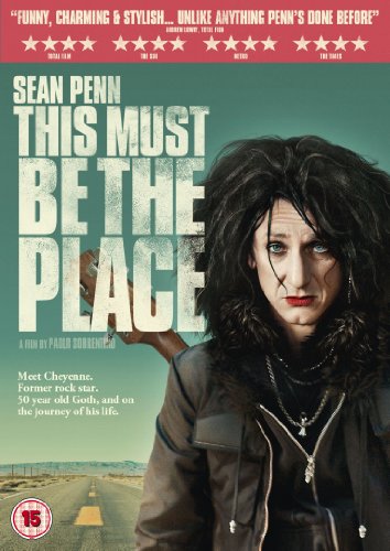 DVD cover for “This Must Be The Place” featuring Sean Penn in character.