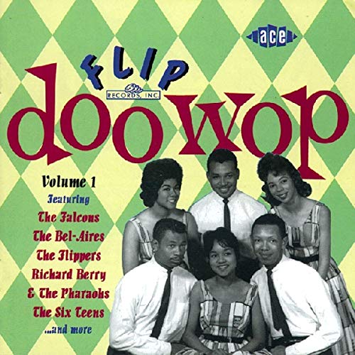 CD cover for “Doo Wop Vol 1” featuring a 1950s vocal group.