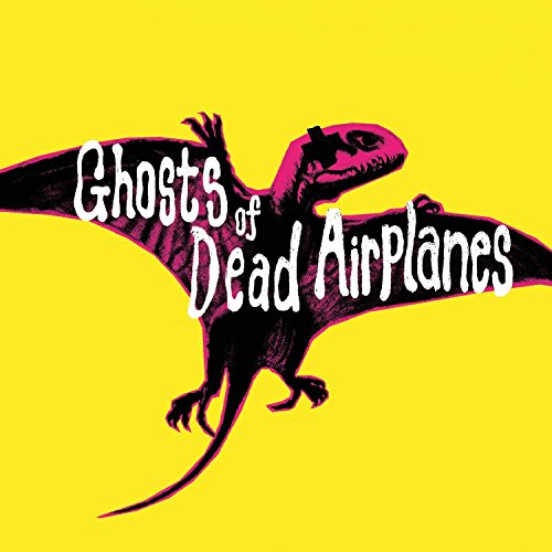 Yellow album cover with a black dinosaur and white text.