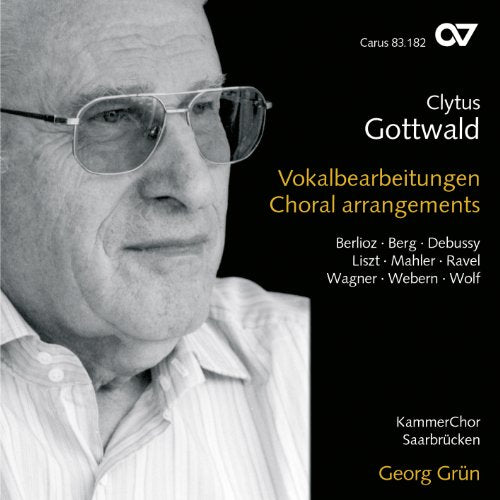CD cover with a black-and-white photo of an older man wearing glasses.