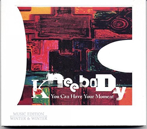 "Kneebody - You Can Have Your Moment" CD cover with abstract, colorful background.