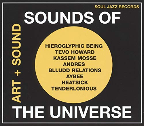 CD cover for “Sounds of the Universe: Art + Sound 2012-15 Volume 1.”
