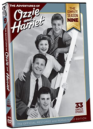 DVD cover for "The Adventures of Ozzie & Harriet" season nine.