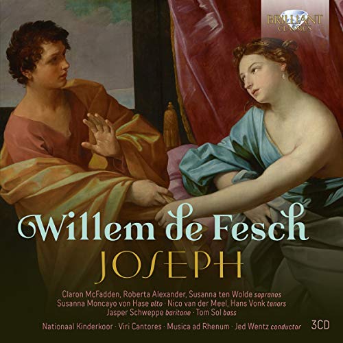CD cover: Renaissance-style painting of two figures, text "Willem de Fesch Joseph".