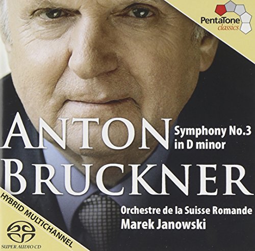 CD cover featuring a man's face, with text overlay and PentaTone Classics logos.