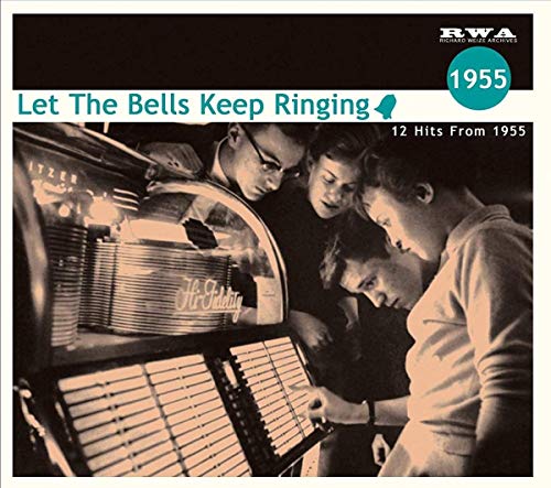 "CD cover with three people gathered around a jukebox, sepia-toned image."
