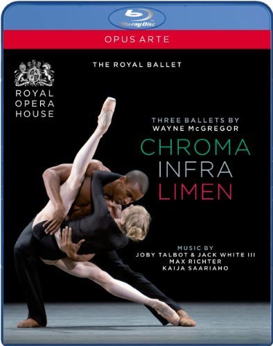 Blu-ray cover featuring a male and female dancer in a dramatic pose together.