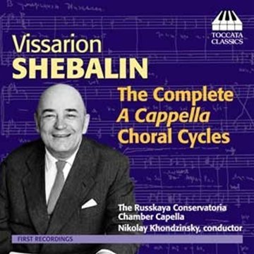 CD cover featuring a man in a suit on a blue background with sheet music.