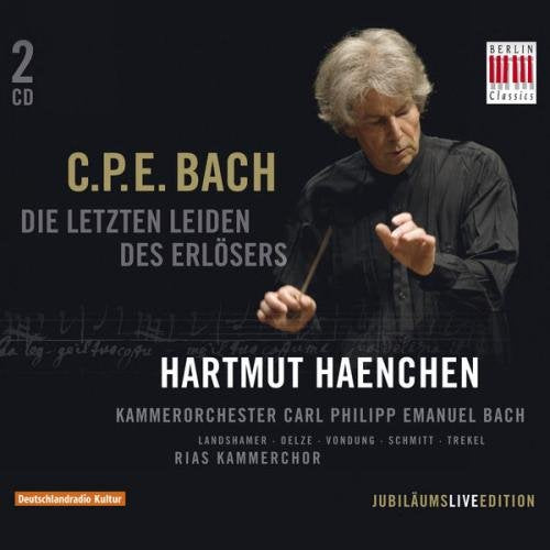 CD cover with a man holding a baton, against a black background.