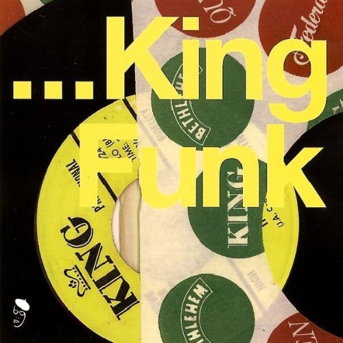 Album cover for “King Funk” with overlapping circles and bold text.